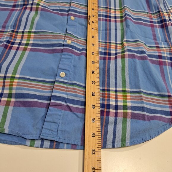 Lauren Ralph Lauren Women’s Plaid Sleep Shirt- Size S - Picture 9 of 11